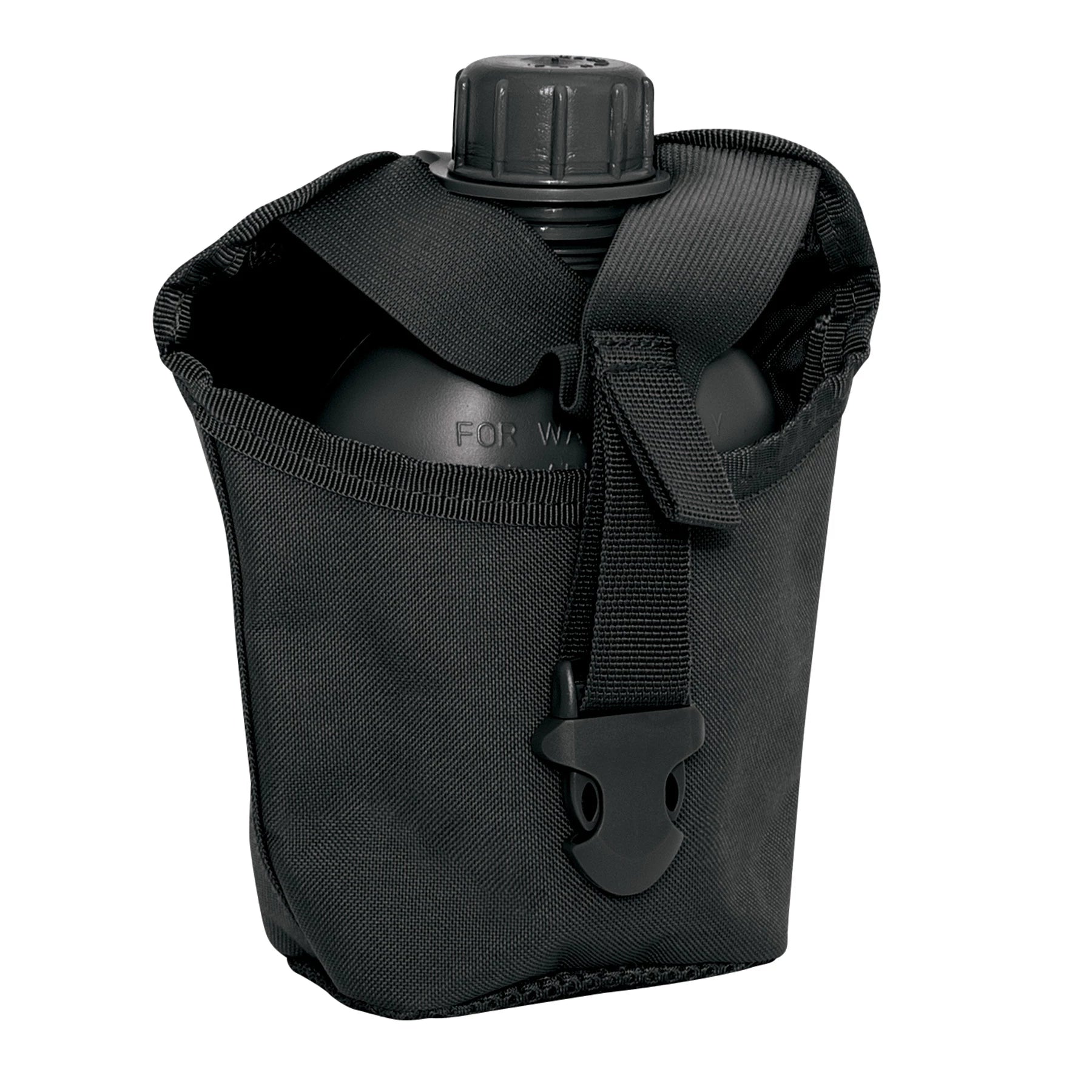 Rothco MOLLE Compatible 1 Quart Canteen Pouch / Cover side detail photo