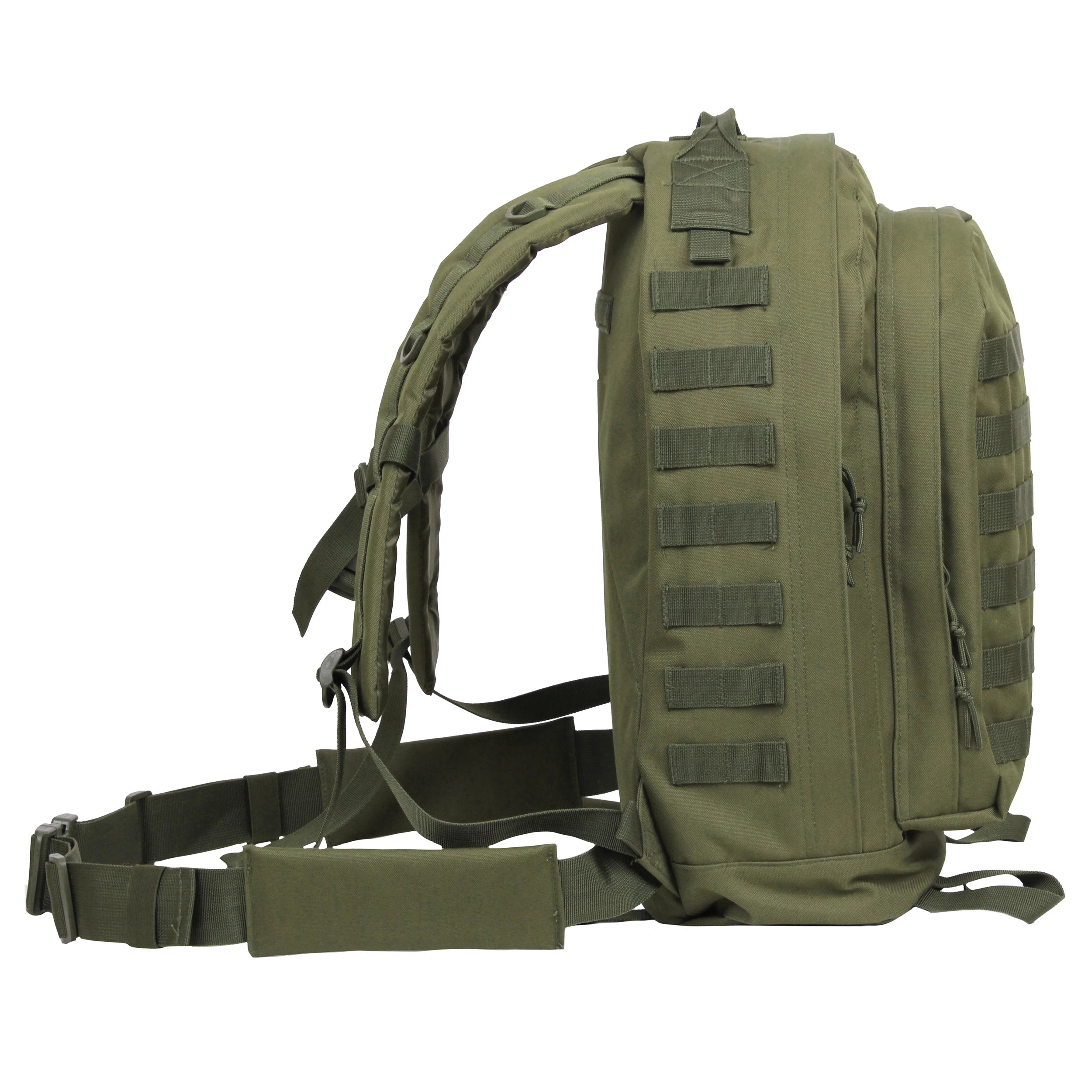 Rothco MOLLE II 3-Day Assault Pack MultiCam Tactical Packs reverse view