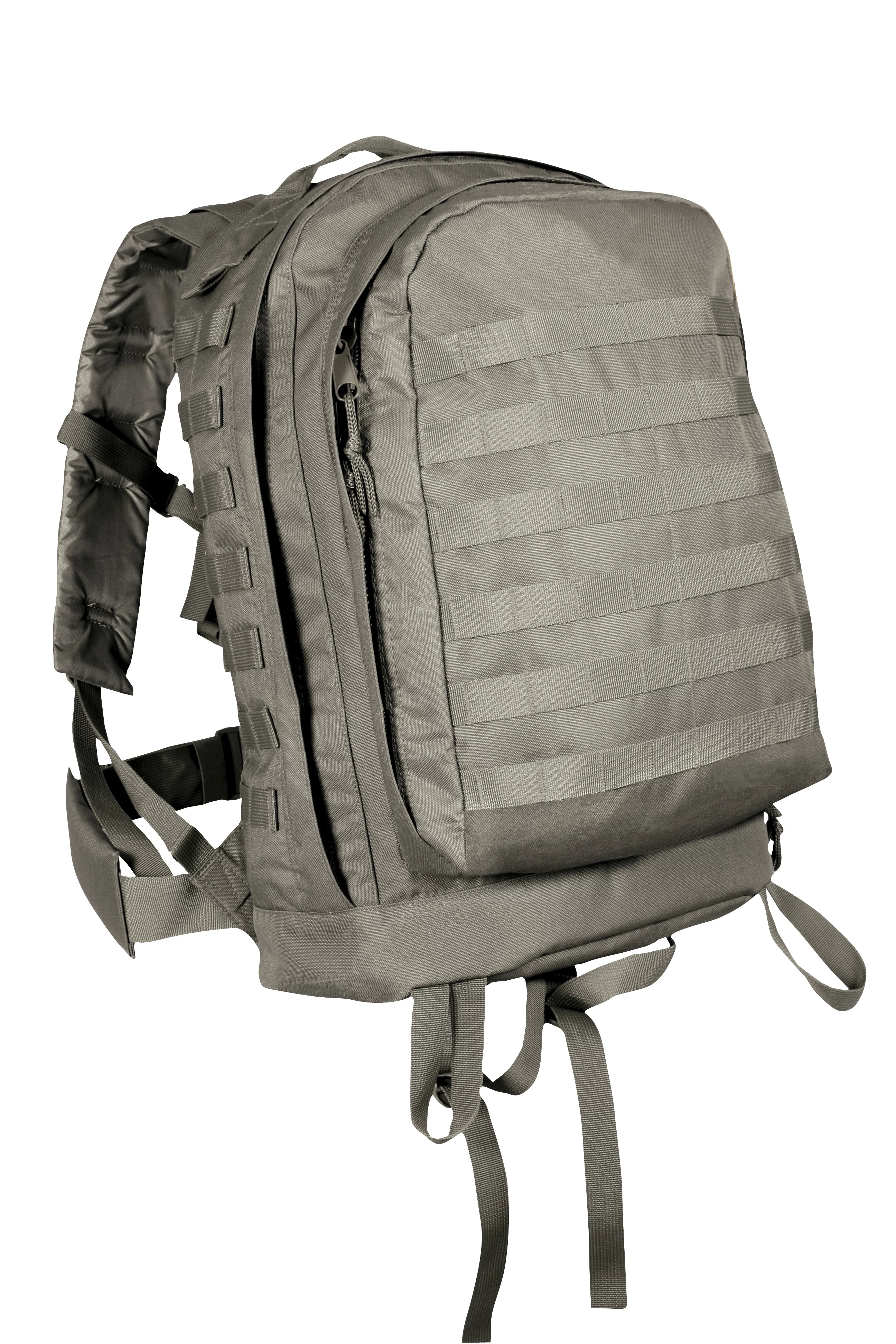 Rothco MOLLE II 3-Day Assault Pack MultiCam Tactical Packs side detail photo