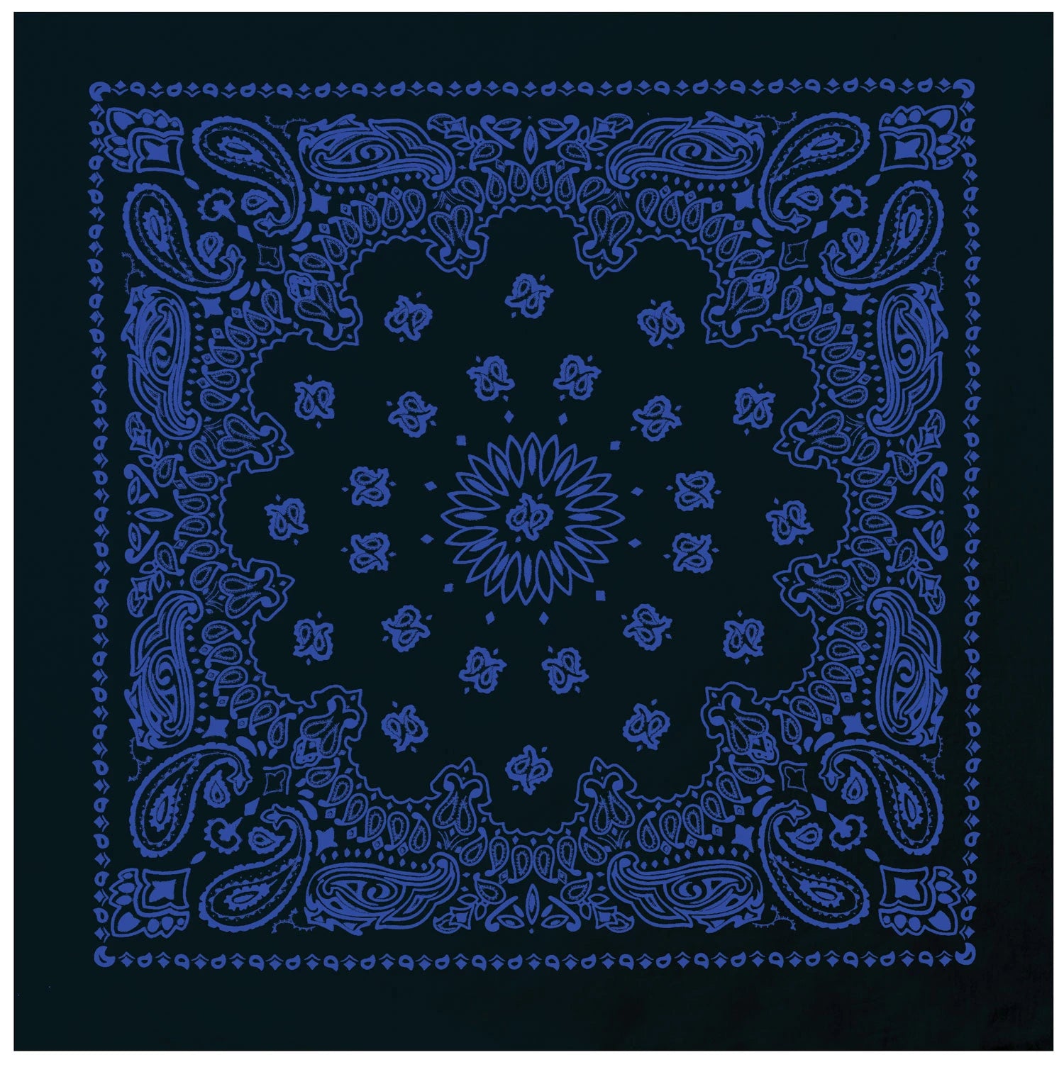 Rothco Trainmen Paisley Bandana – Extra-Large - 27” X 27"