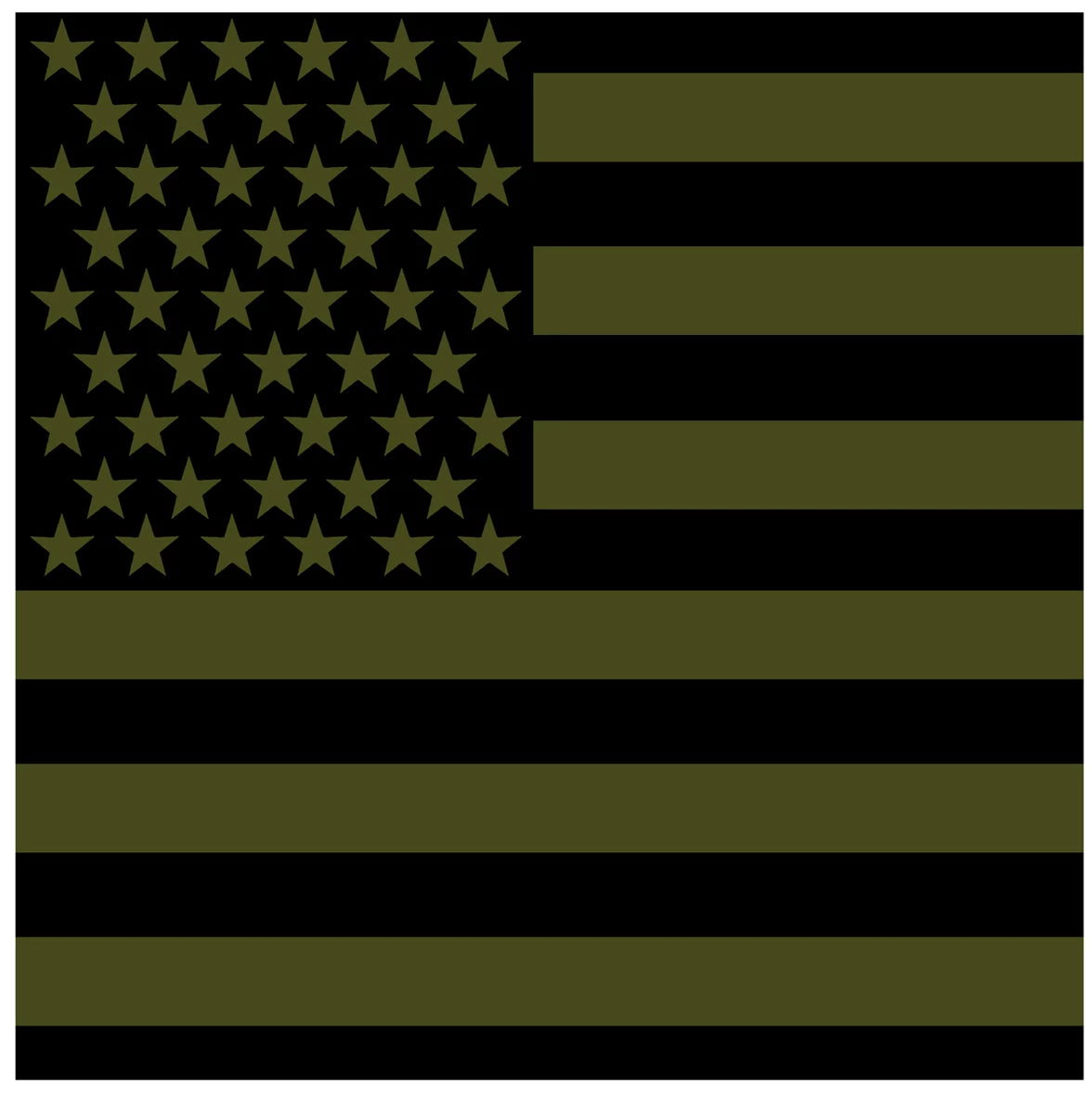 Subdued US Flag Bandana