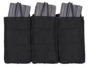 Rothco MOLLE Open Top Triple Mag Pouch Coyote Brown New alternate photo