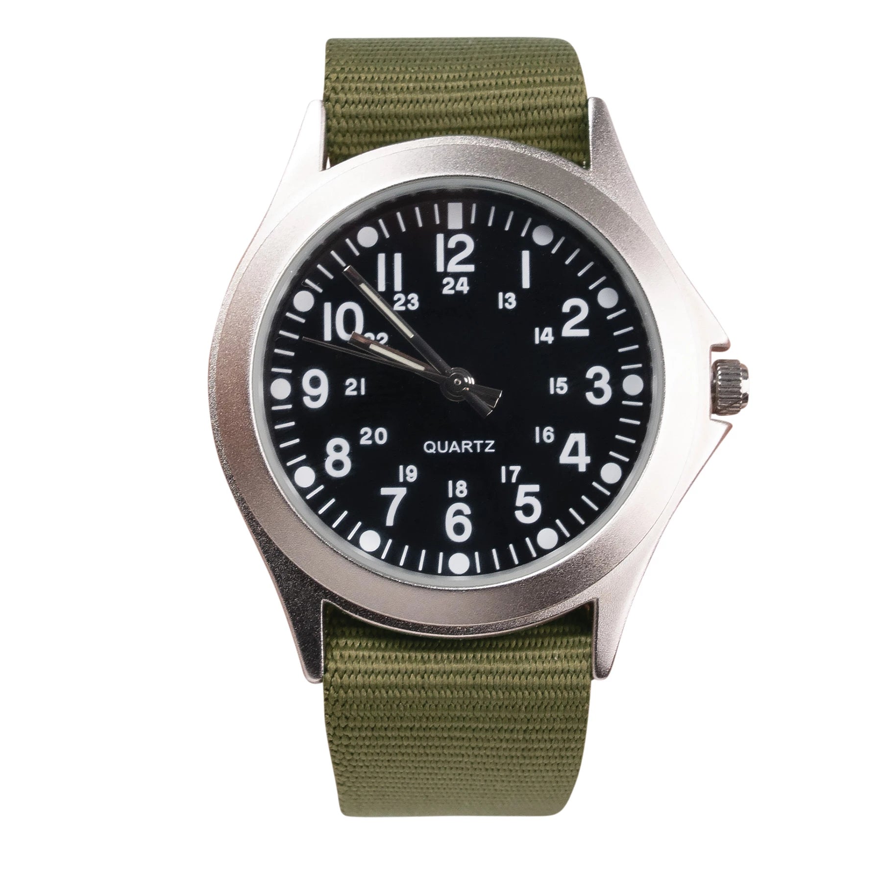 Rothco Military Style Quartz Watch Olive Drab Watches secondary detail view