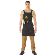 Rothco Canvas Full Work Apron Black Sneak Previews close-up photo