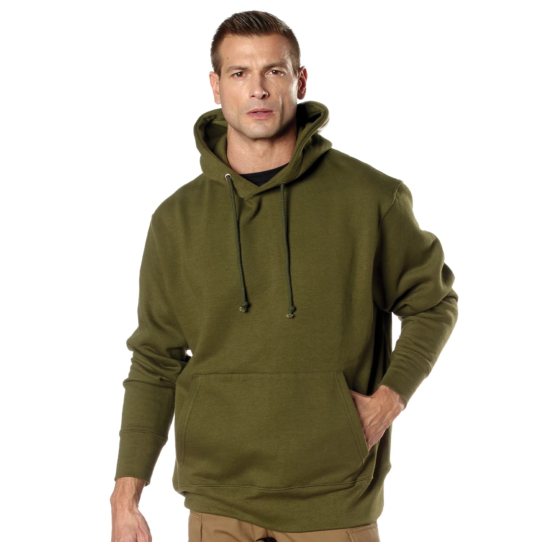 Rothco Every Day Pullover Hooded Sweatshirt Sneak Previews side detail photo