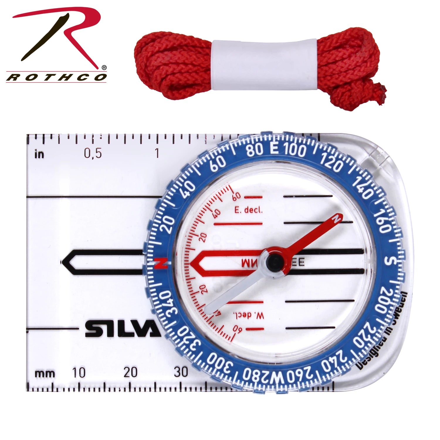 Rothco Silva Starter 1-2-3 Compass Compasses detail photo