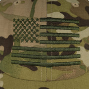 Rothco Tactical Operator Cap With US Flag MultiCam Caps reverse view