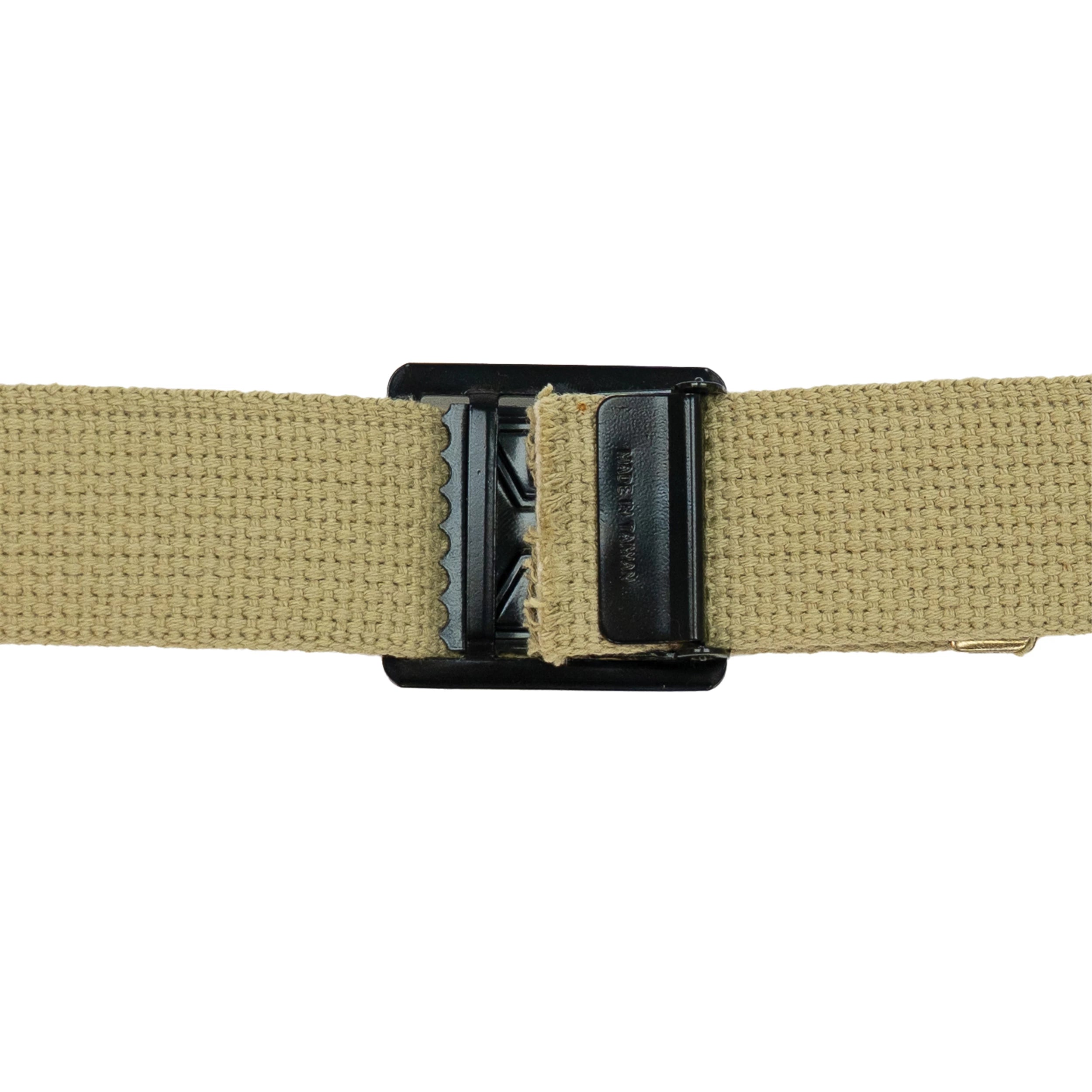 Rothco Black Open Face Web Belt Buckle Accessories reverse view