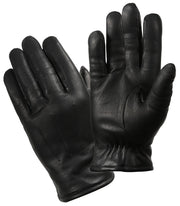 Rothco Cold Weather Leather Police Gloves side detail photo