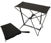 Rothco Folding Camp Stool Black Stools & Chairs angled product photo
