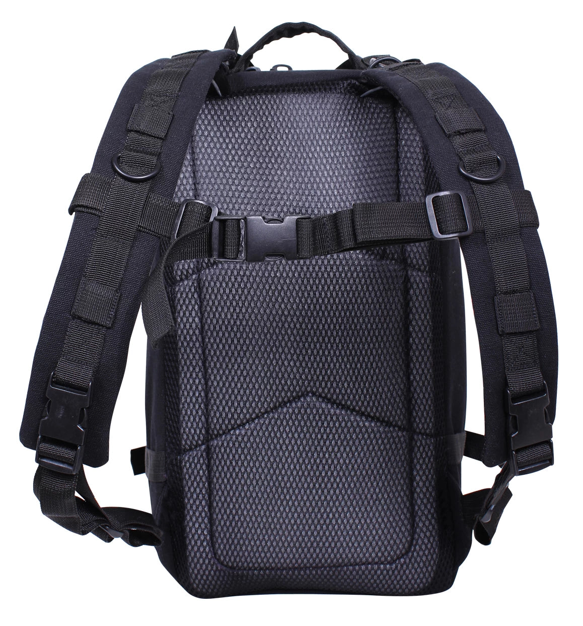 Rothco Tacticanvas Go Pack Olive Drab Backpacks reverse view