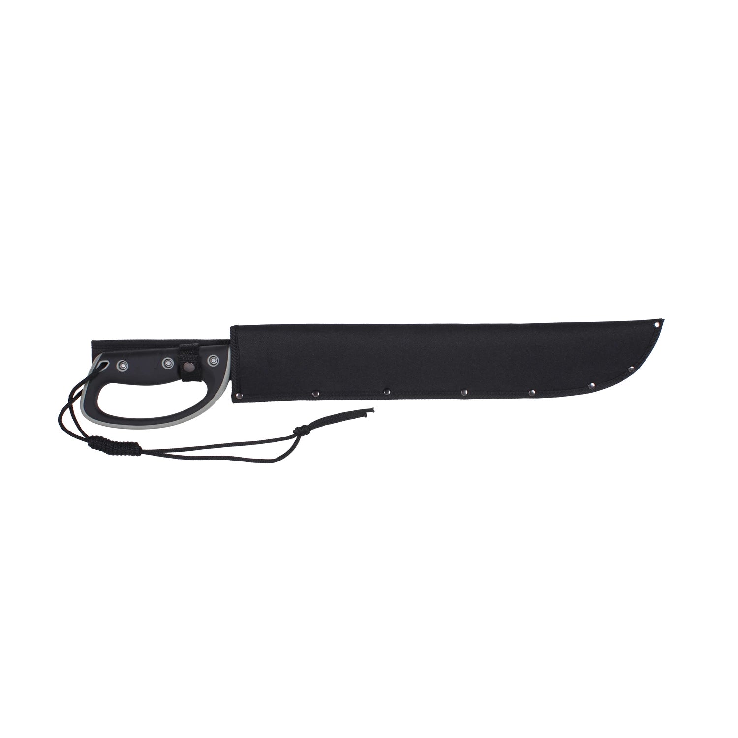 Rothco 18 D-handle Sawback Machete Machetes close-up photo