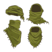Rothco Lightweight Shemagh Tactical Desert Keffiyeh Scarf
