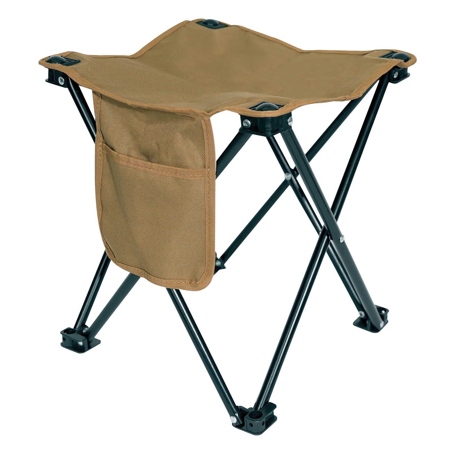 Rothco Collapsible 4 Leg Camp Stool Coyote Brown New Arrivals close-up photo