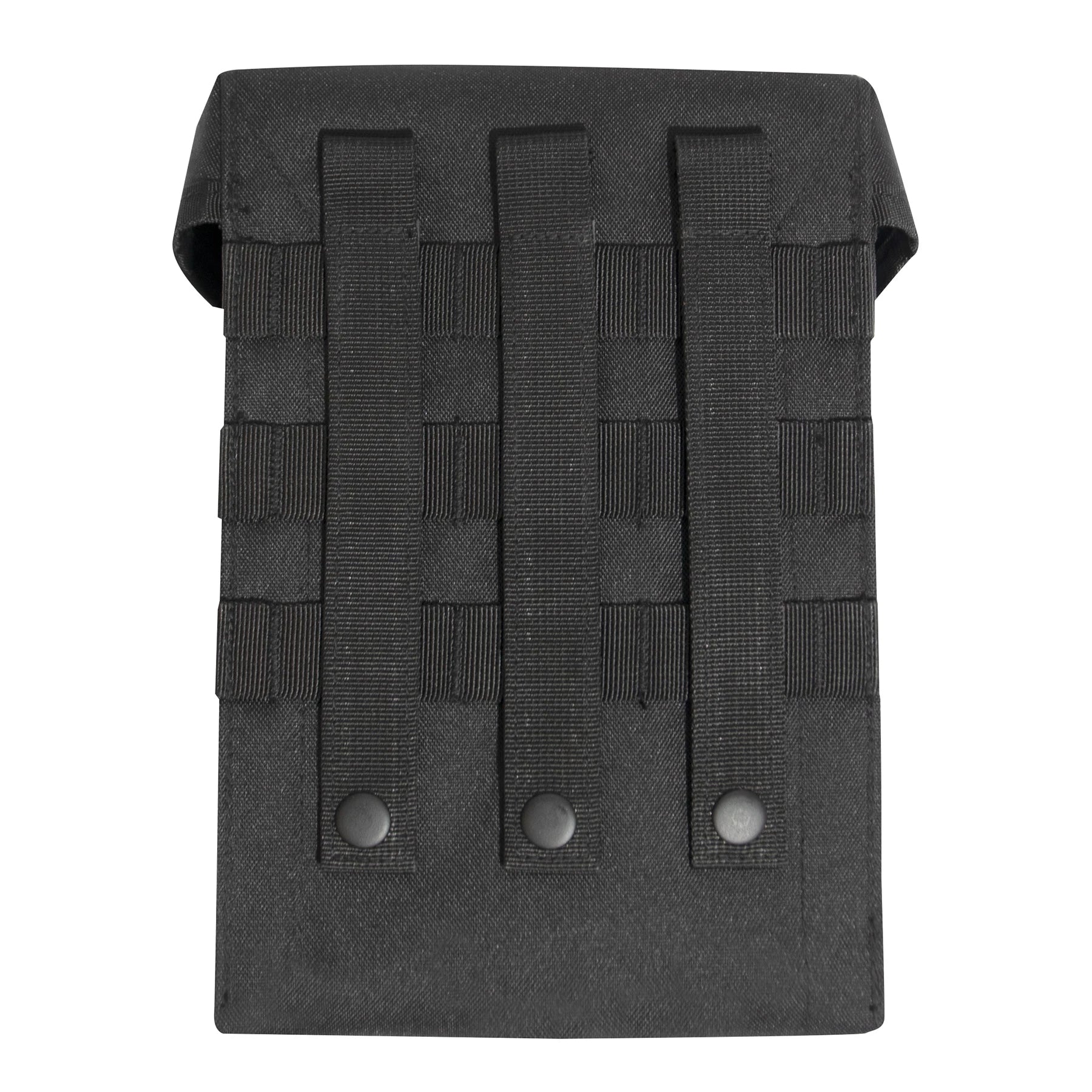 Rothco MOLLE II 200 Round SAW Pouch Coyote Brown Ammo reverse view