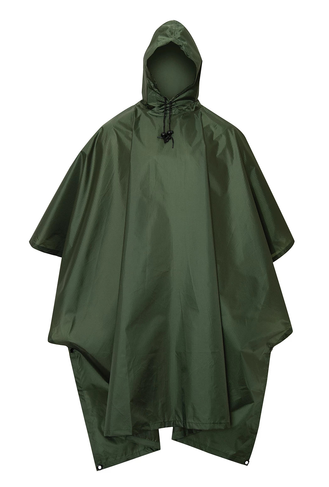 Rothco GI Type Rip-Stop Poncho Camo Outerwear angled product photo