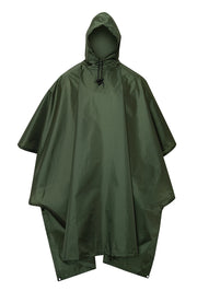 Rothco GI Type Rip-Stop Poncho Camo Outerwear angled product photo