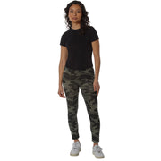 Rothco Womens Workout Performance Camo Leggings With Pockets Bottoms and additional view