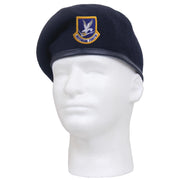 Rothco Inspection Ready Beret With USAF Flash - Midnight Navy alternate photo
