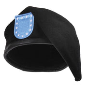Rothco Inspection Ready Black Beret With Flash Berets additional view