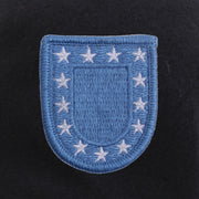 Rothco Inspection Ready Black Beret With Flash Berets reverse view
