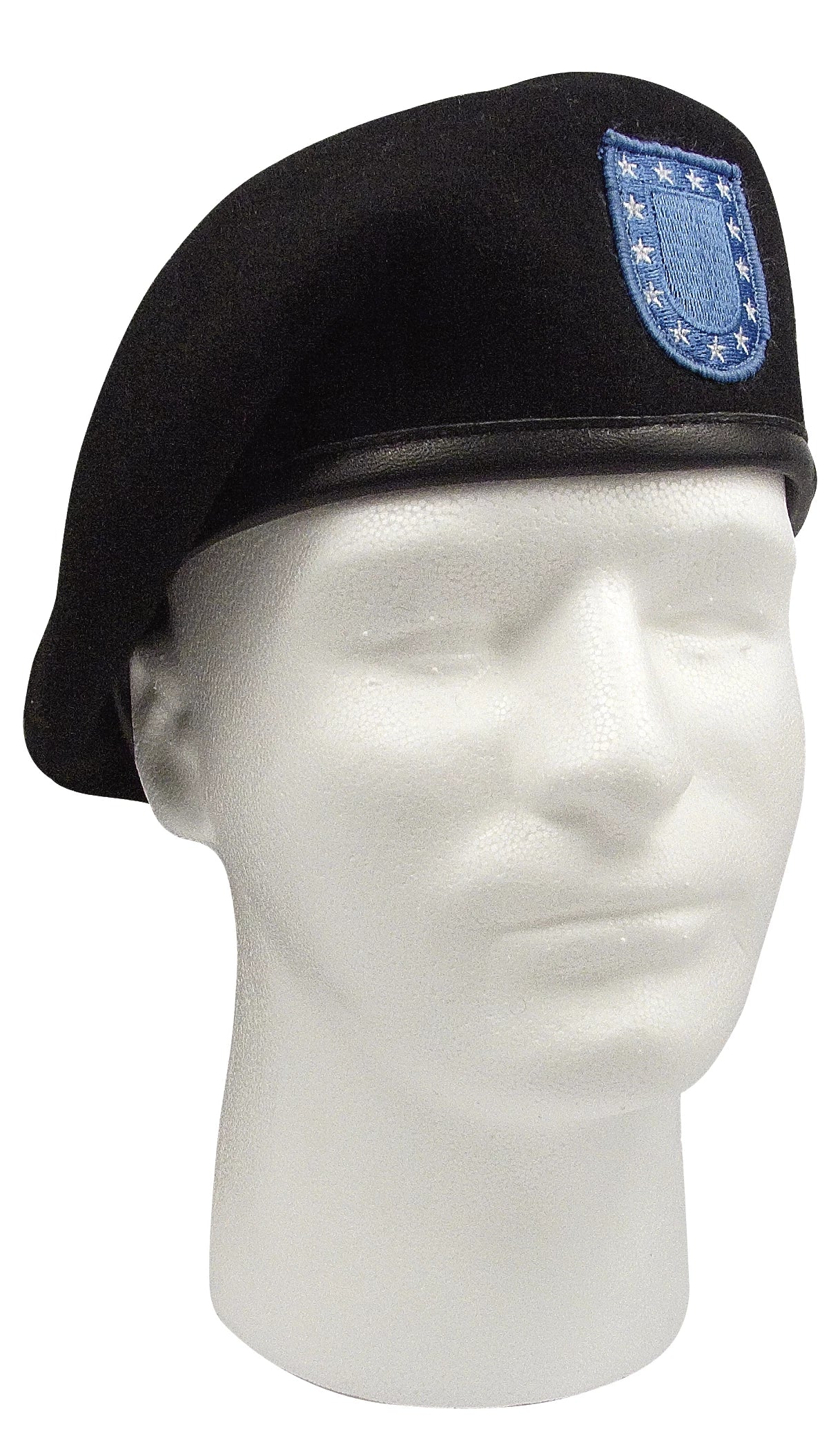 Rothco Inspection Ready Black Beret With Flash Berets alternate photo