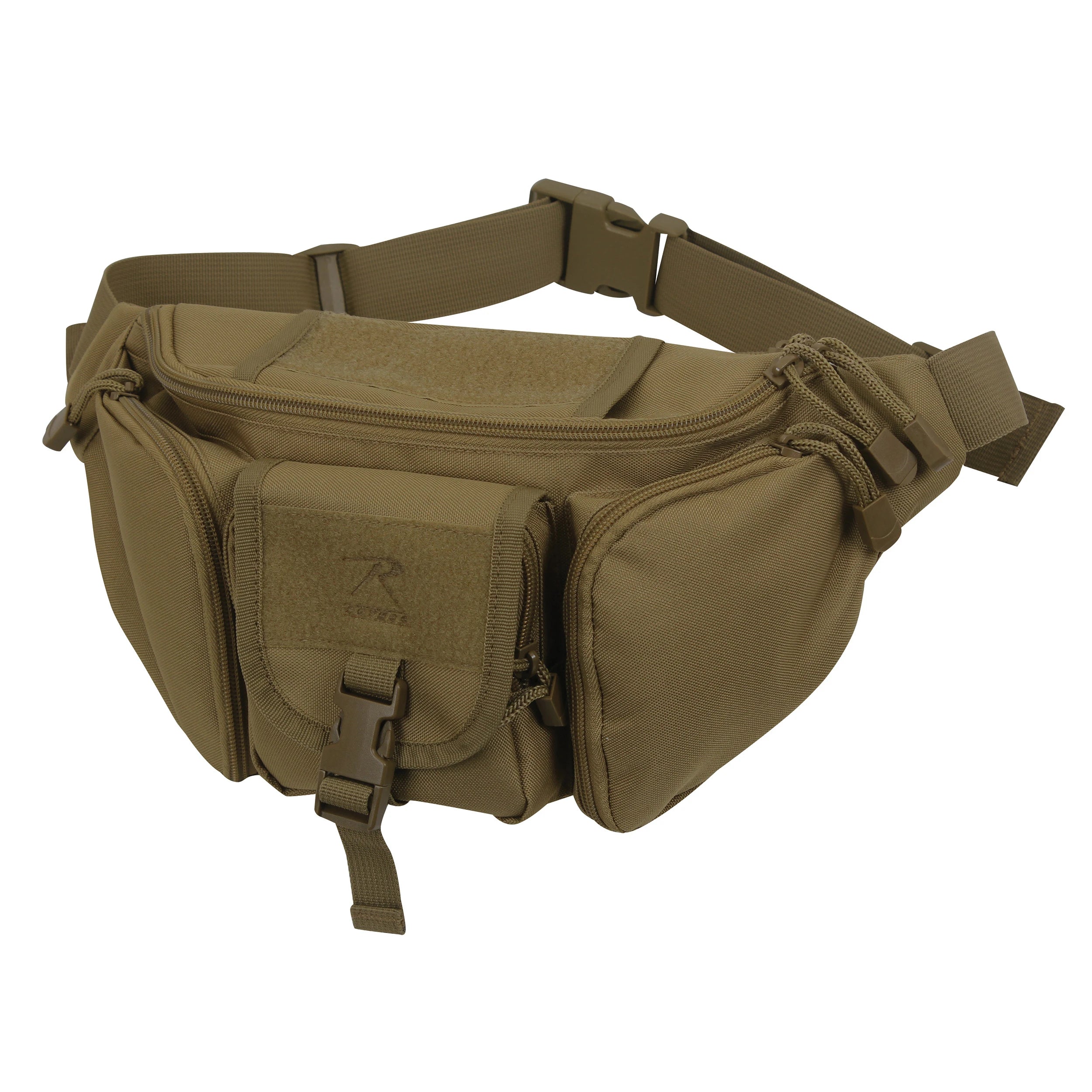 Rothco Tactical Concealed Carry Waist Pack Coyote Brown Bags angled product photo