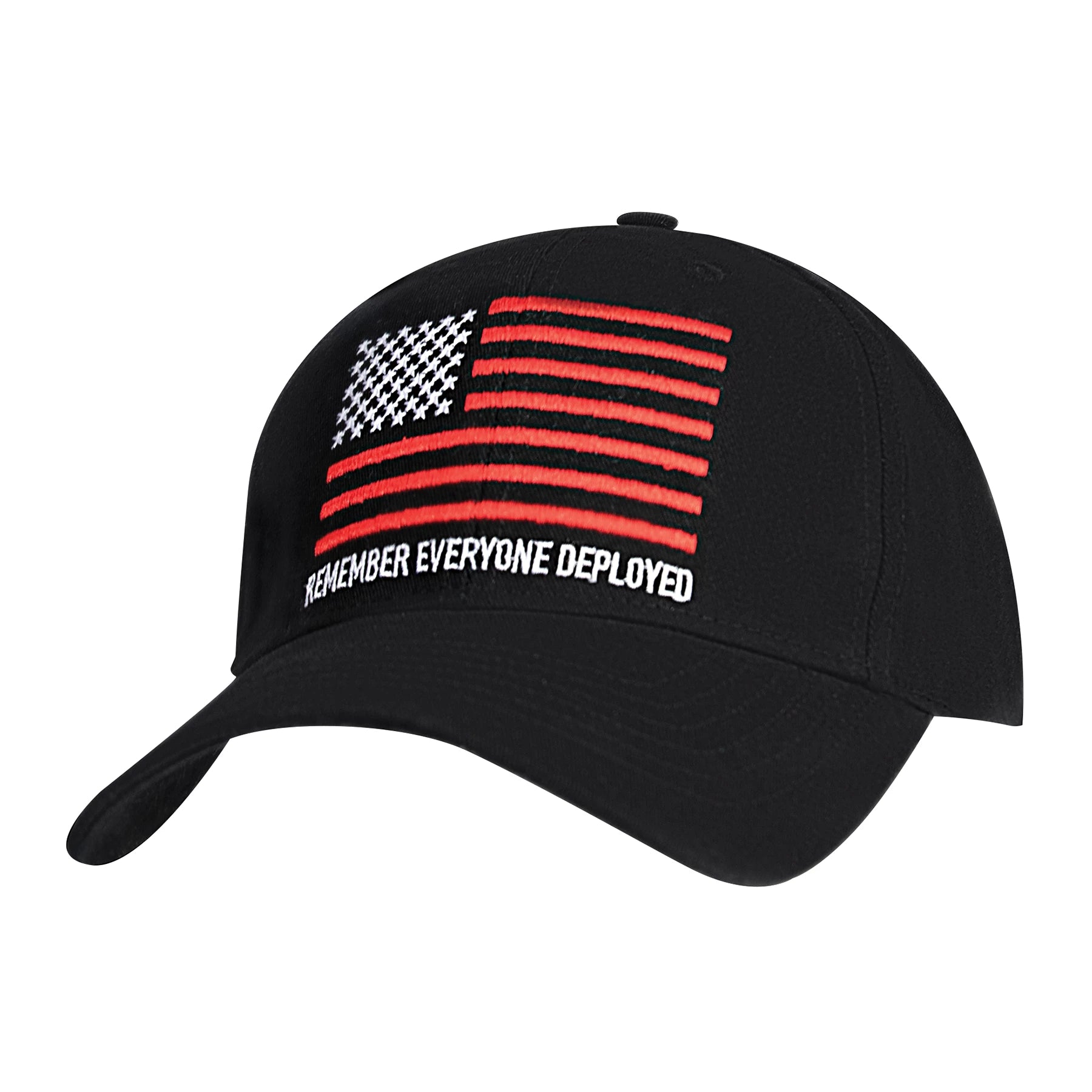 Rothco R.E.D. Remember Everyone Deployed Low Profile Cap Red Baseball additional view