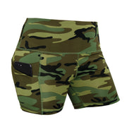 Rothco Womens Camo Workout Performance Legging Shorts Bottoms and Leggings additional view