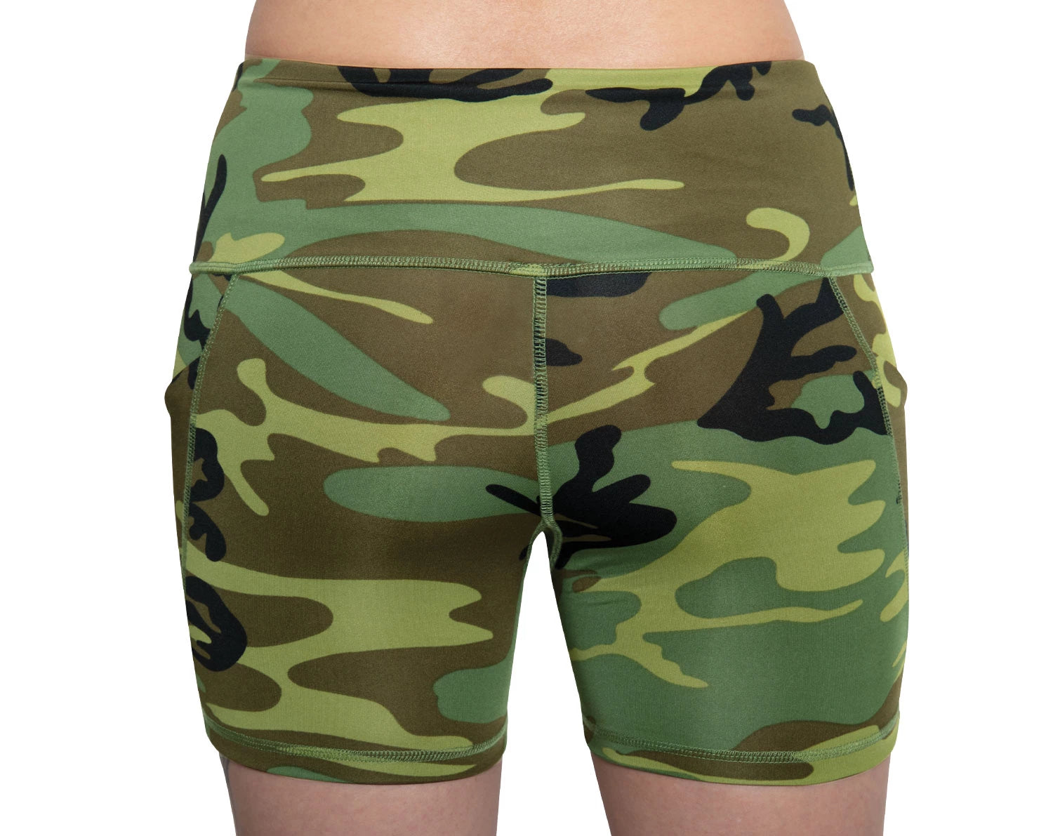 Rothco Womens Camo Workout Performance Legging Shorts Bottoms and Leggings alternate photo