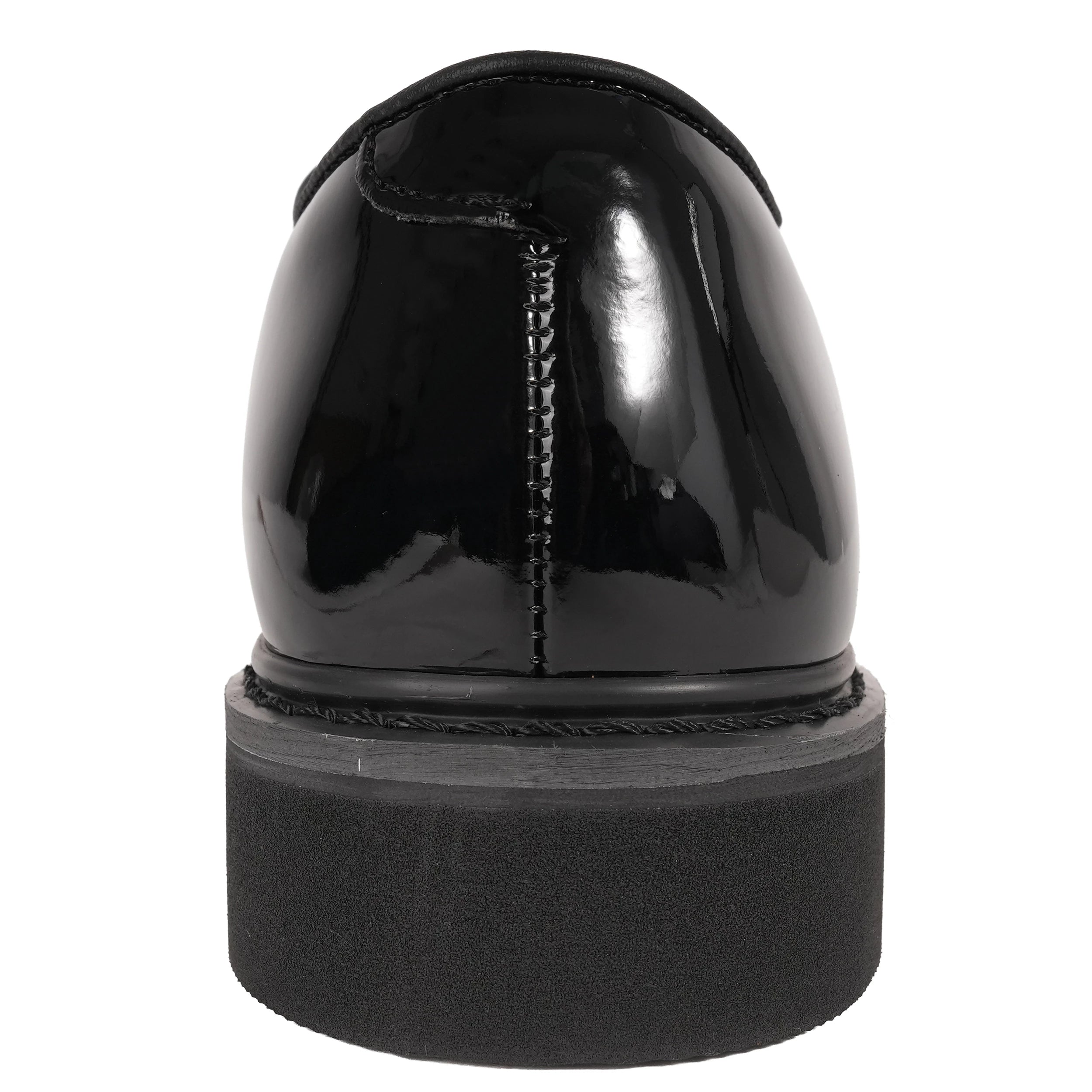 Rothco Uniform Hi-Gloss Oxford Dress Shoe Sneak Previews side detail photo