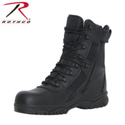 ROTHCo Forced Entry Tactical Boot With Side Zipper & Composite Toe - 8 Inch - Security Pro USA smith and wesson breach 2.0 altama boots review altama 4155 boots swat swat boots original footwear big rapids original footwear smith & wesson boots altim