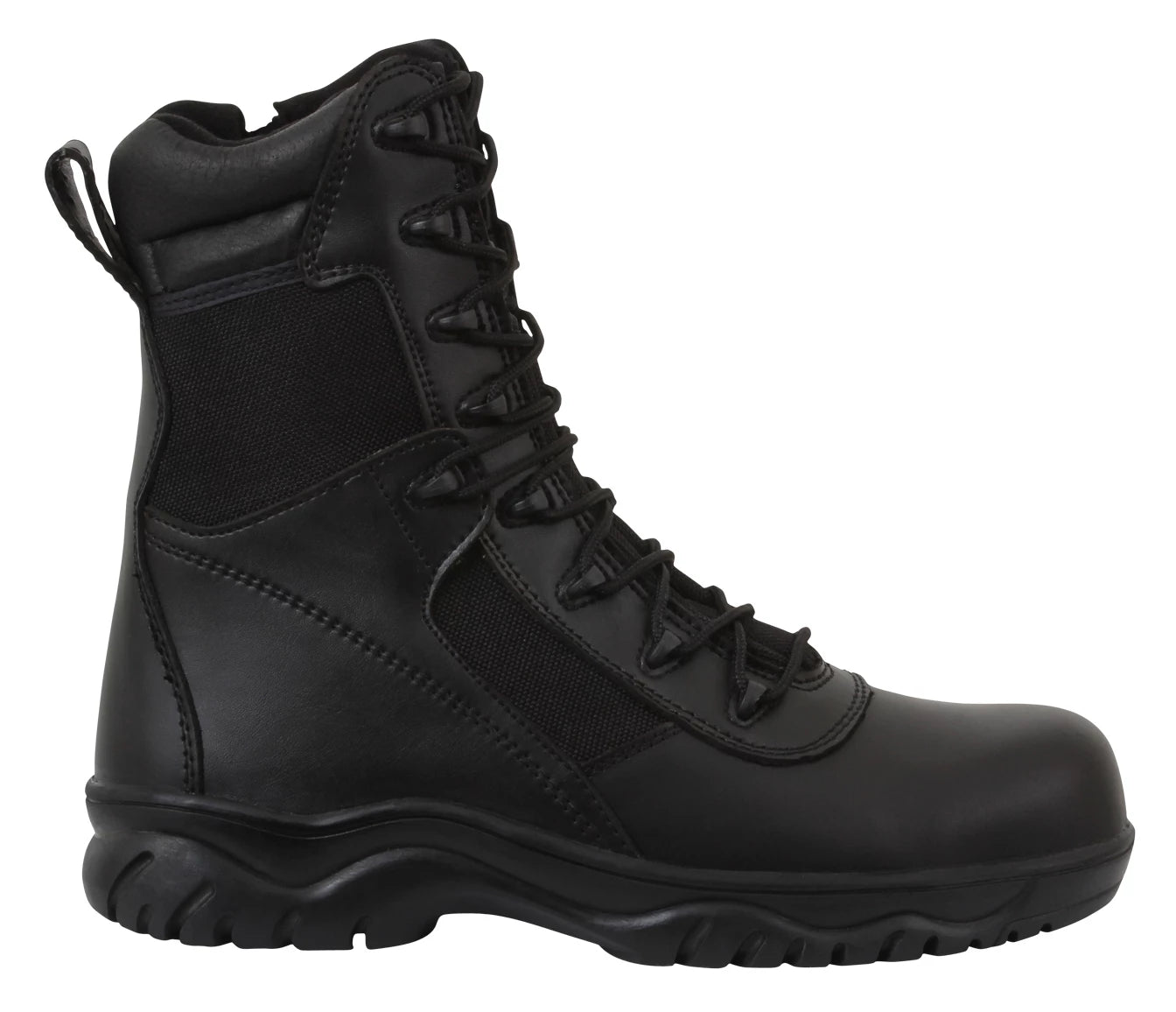 Rothco Forced Entry Tactical Boot With Side Zipper & Composite close-up photo
