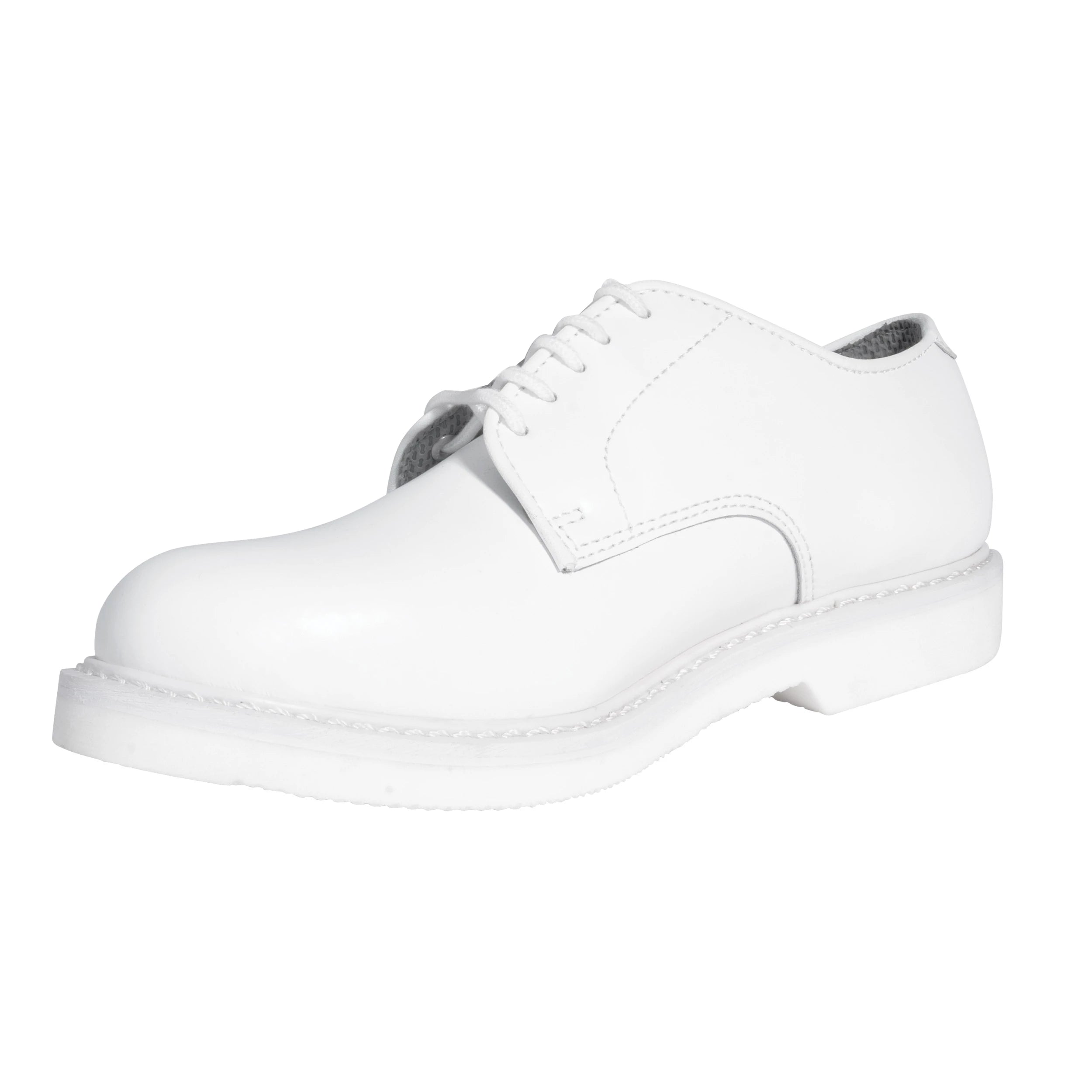 Rothco Military Uniform Oxford Leather Shoes side detail photo