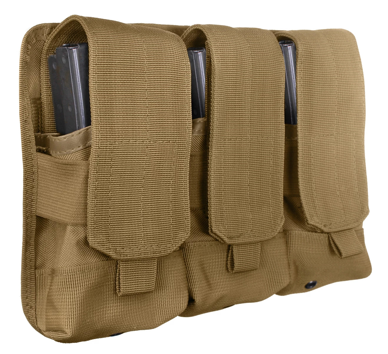 Rothco Universal Triple Mag Rifle Pouch New Arrivals side detail photo