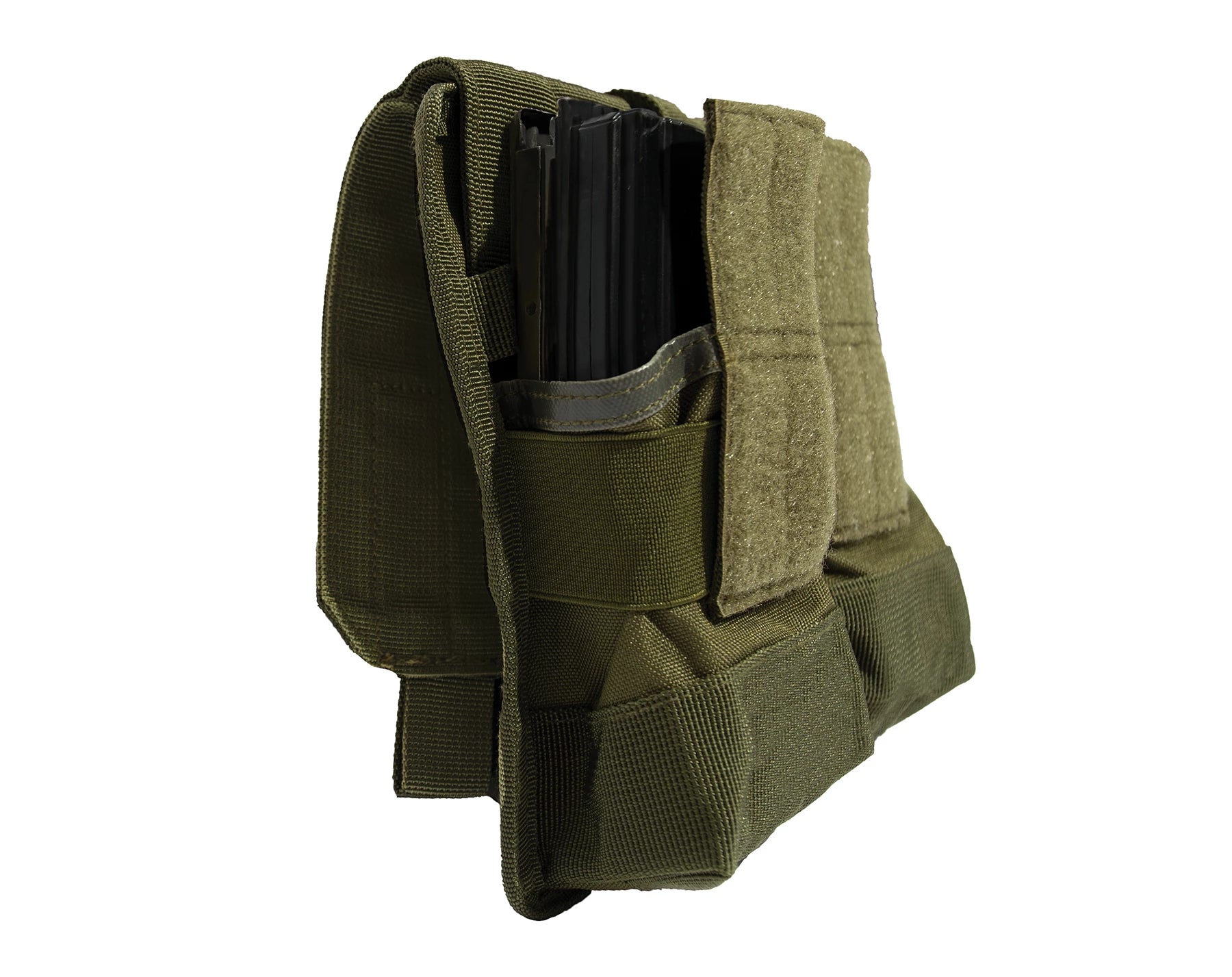 Rothco MOLLE Universal Double Rifle Mag Pouch New Arrivals reverse view