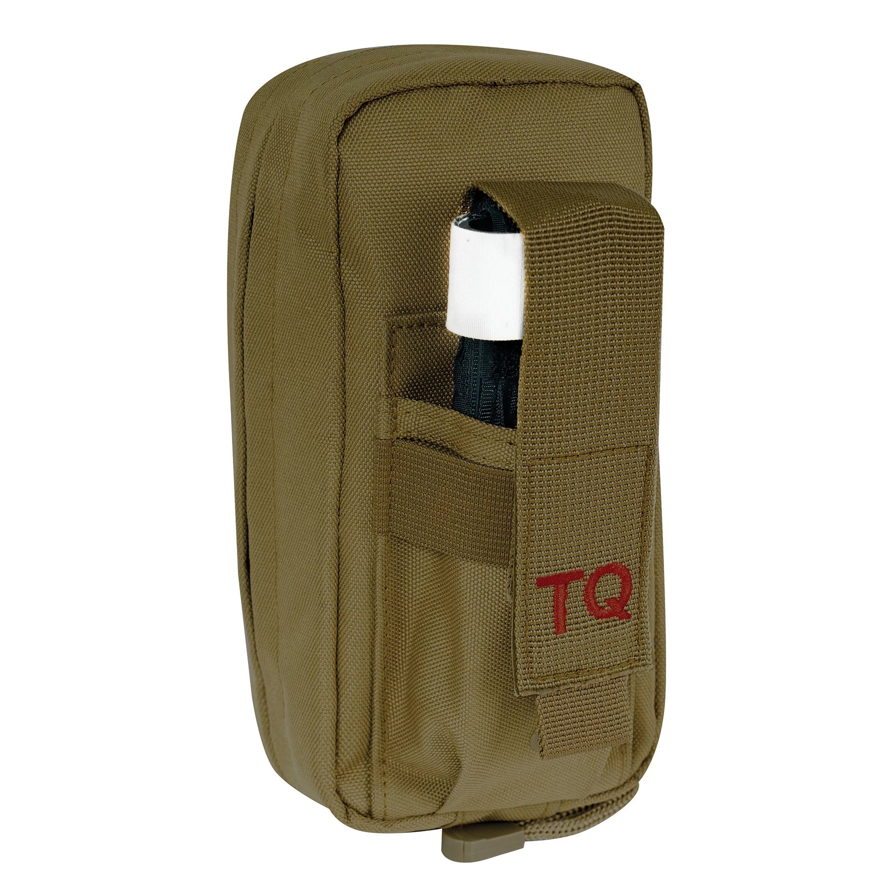 Rothco Fast Action First Aid Tourniquet Pouch Black Sneak angled product photo