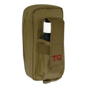 Rothco Fast Action First Aid Tourniquet Pouch Black Sneak angled product photo