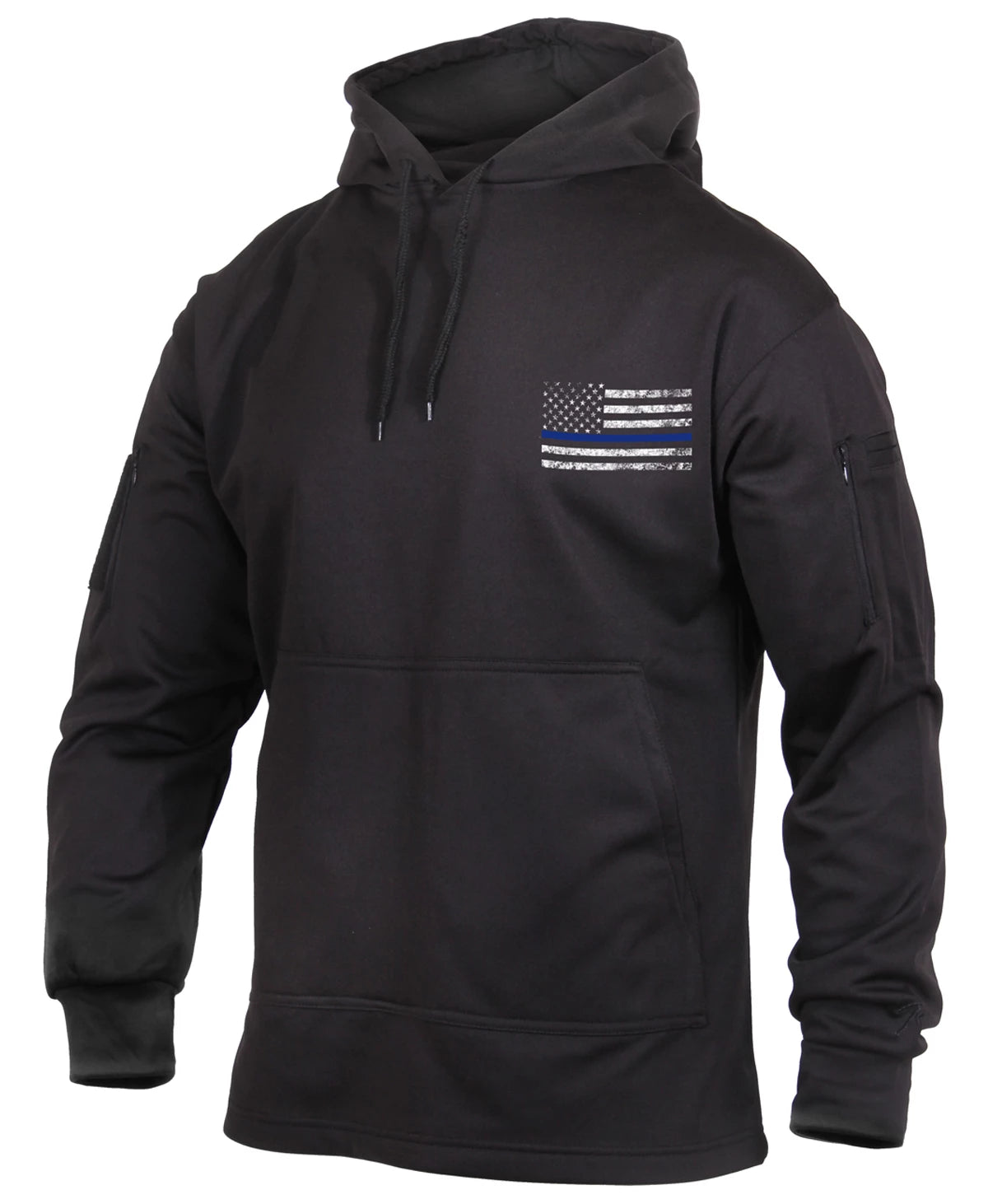 Rothco Concealed Carry Thin Blue Line Hoodie New Arrivals detail photo