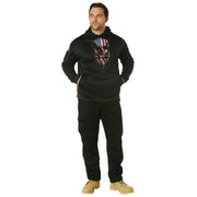 ROTHCo Bearded Skull Concealed Carry Hoodie - Black - Security Pro USA
