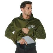 Rothco Concealed Carry Thin Blue Line Hoodie New Arrivals angled product photo