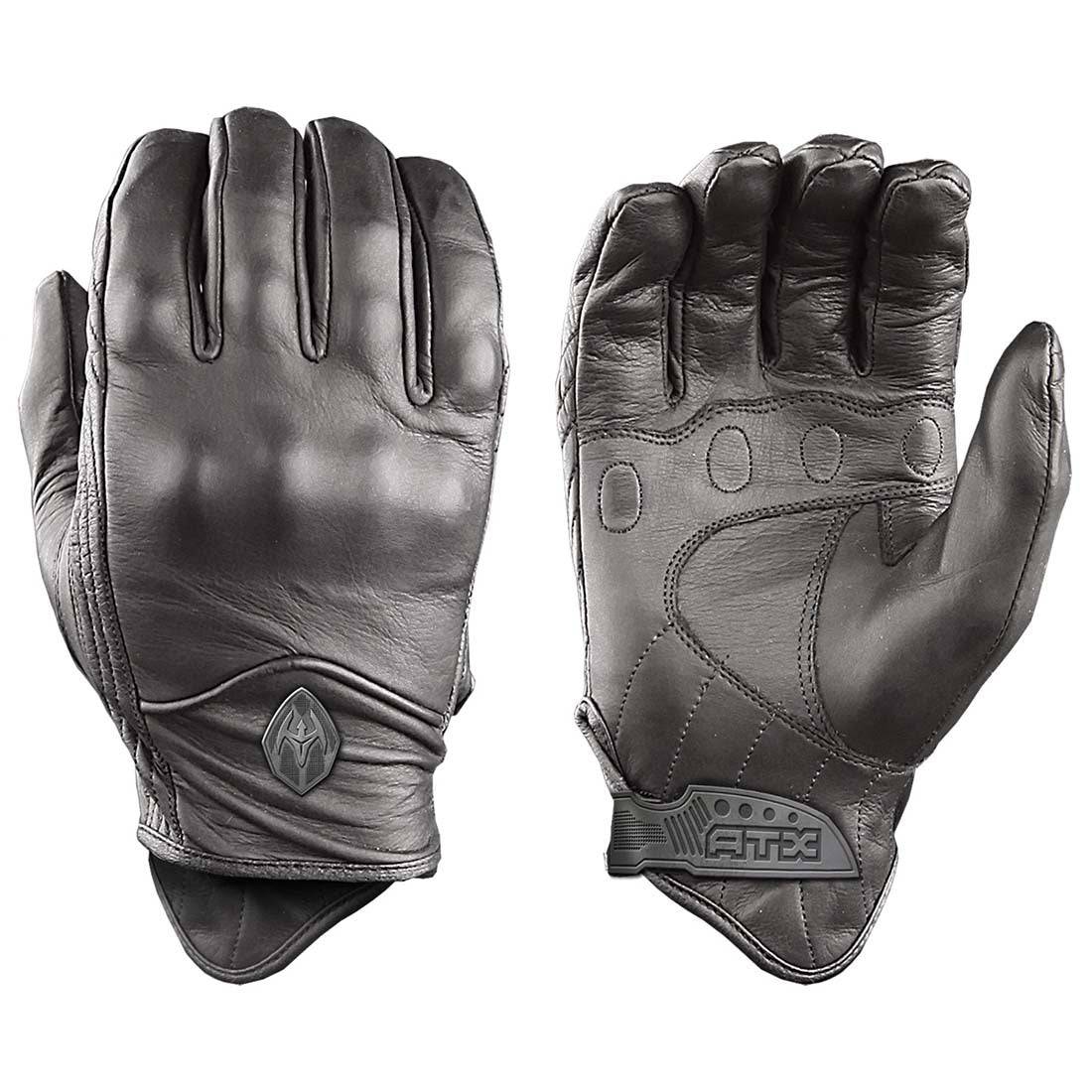 Damascus Gear All-Leather Gloves with Knuckle Armor Damascus Gear All-Leather Gloves with Knuckle Armor