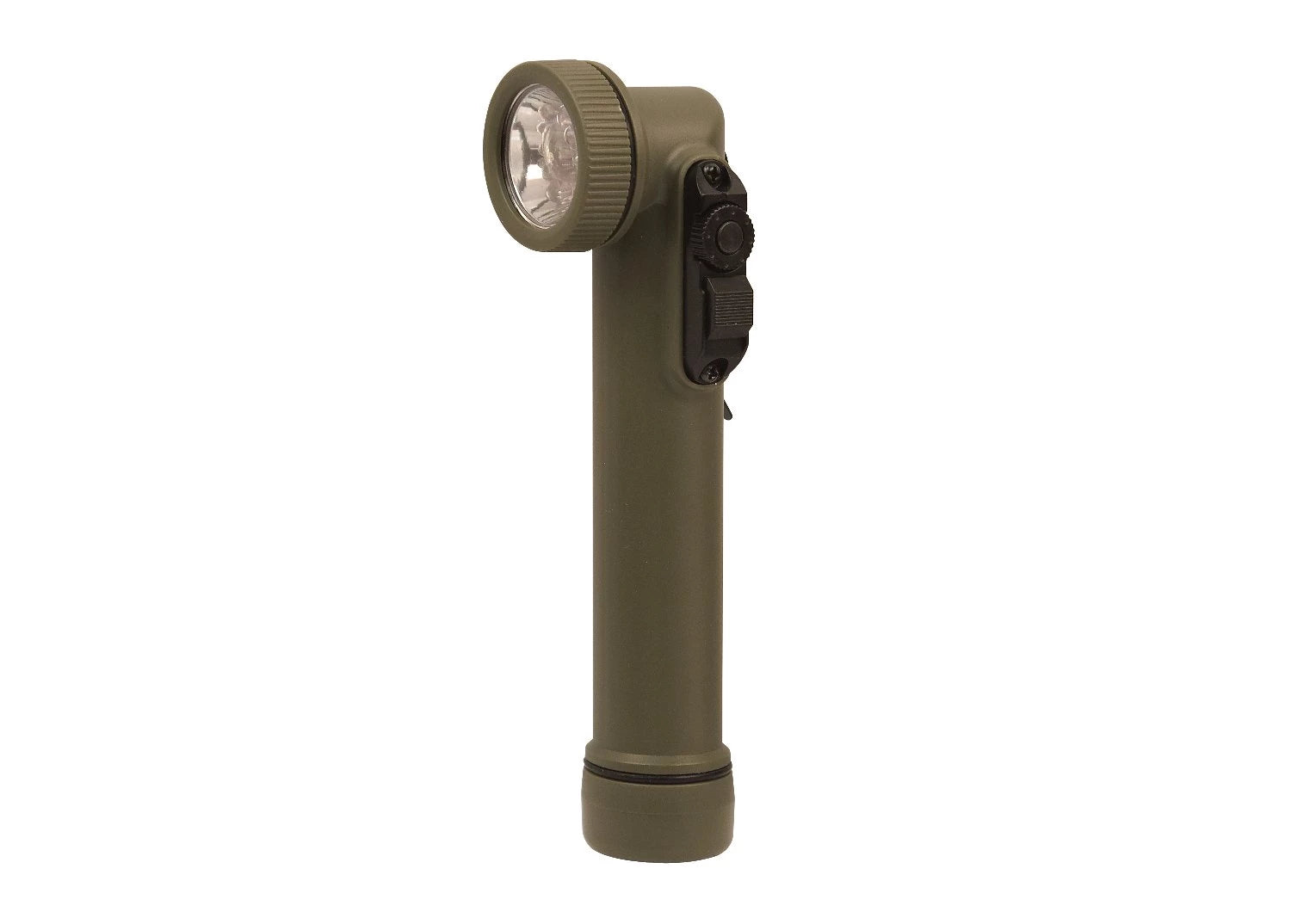 Rothco Mini LED Flashlight Olive Drab Sneak Previews side detail photo