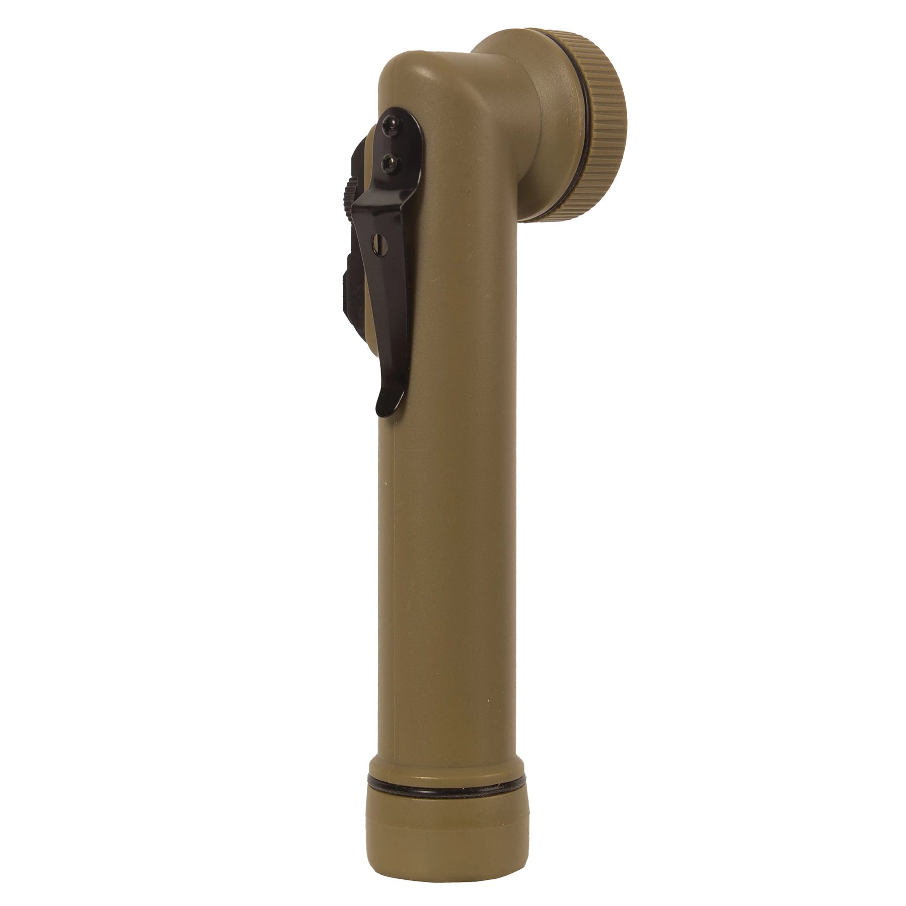 Rothco Mini LED Flashlight Olive Drab Sneak Previews reverse view