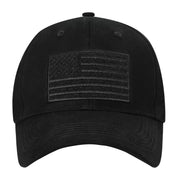 Rothco Hook & Loop U.S. Flag Low Profile Cap Black alternate photo