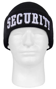 Rothco Deluxe Public Safety Embroidered Watch Cap Black / White additional view