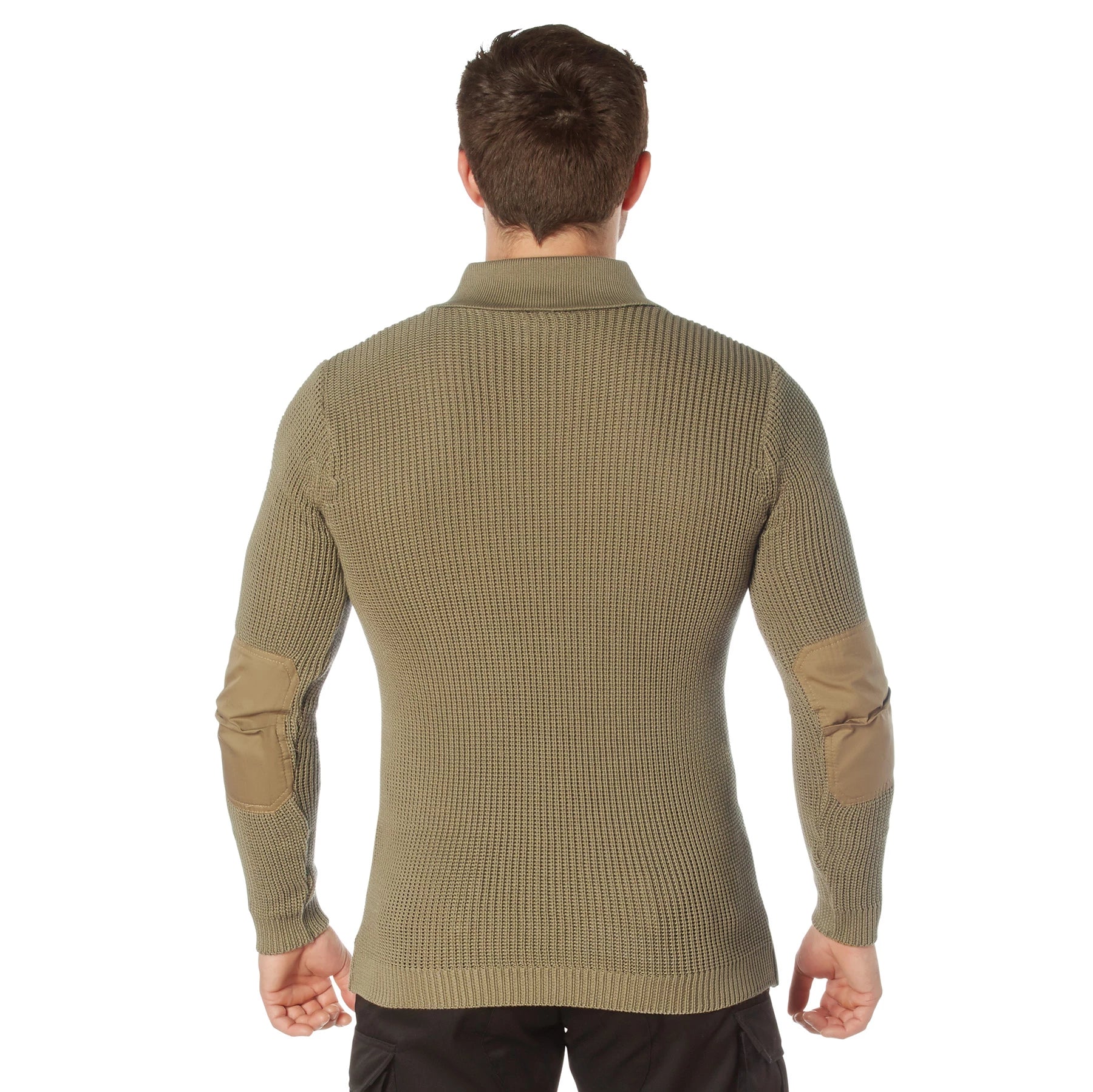Rothco WWII Vintage Mechanics Sweater - Khaki Sweaters close-up photo