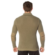 Rothco WWII Vintage Mechanics Sweater - Khaki Sweaters close-up photo