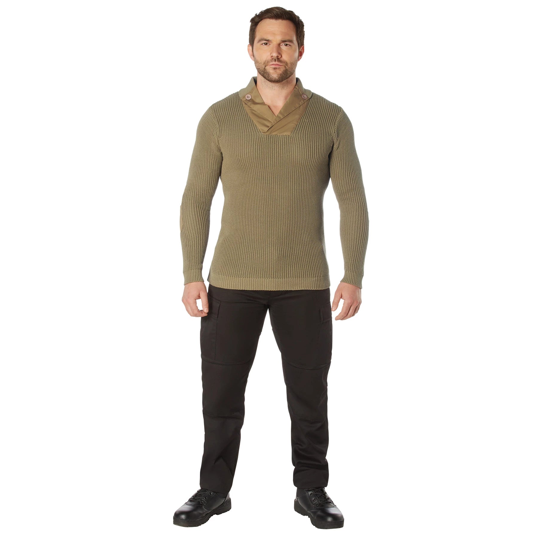 Rothco WWII Vintage Mechanics Sweater - Khaki Sweaters alternate photo