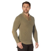 Rothco WWII Vintage Mechanics Sweater - Khaki Sweaters additional view